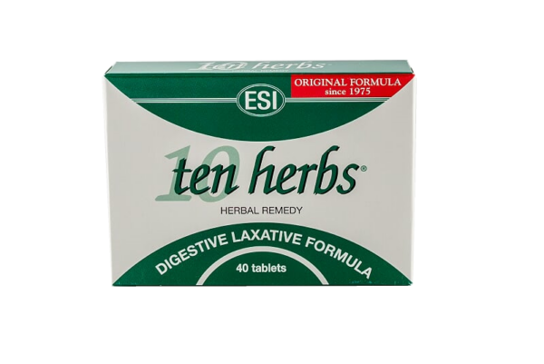 Ten Herbs Digestive Laxative – 40 Tablets